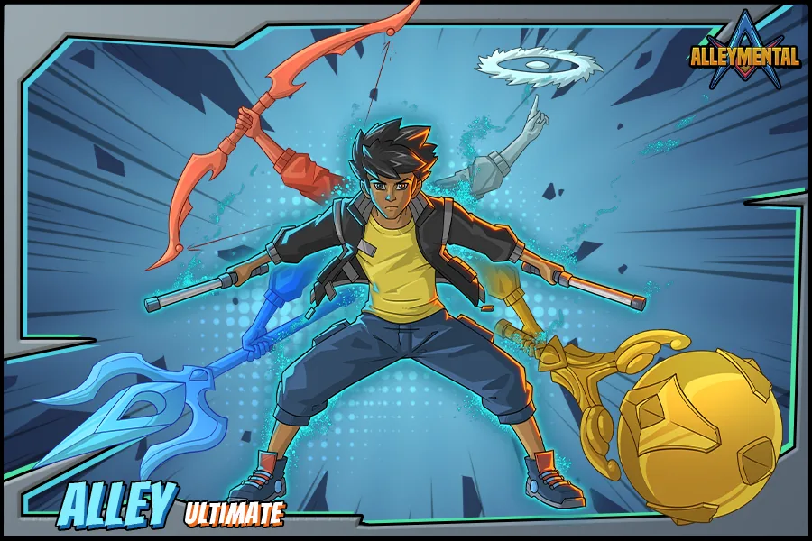 Alley card, all weapons